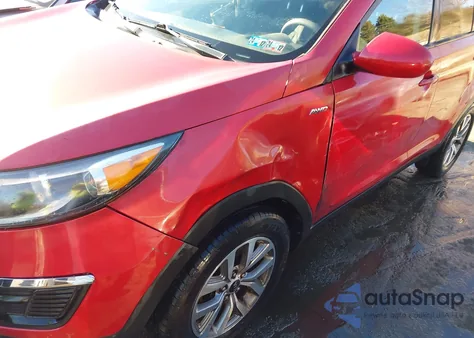 2014 Kia Sportage Lx from USA, damaged, VIN KNDPBCAC9E7628690